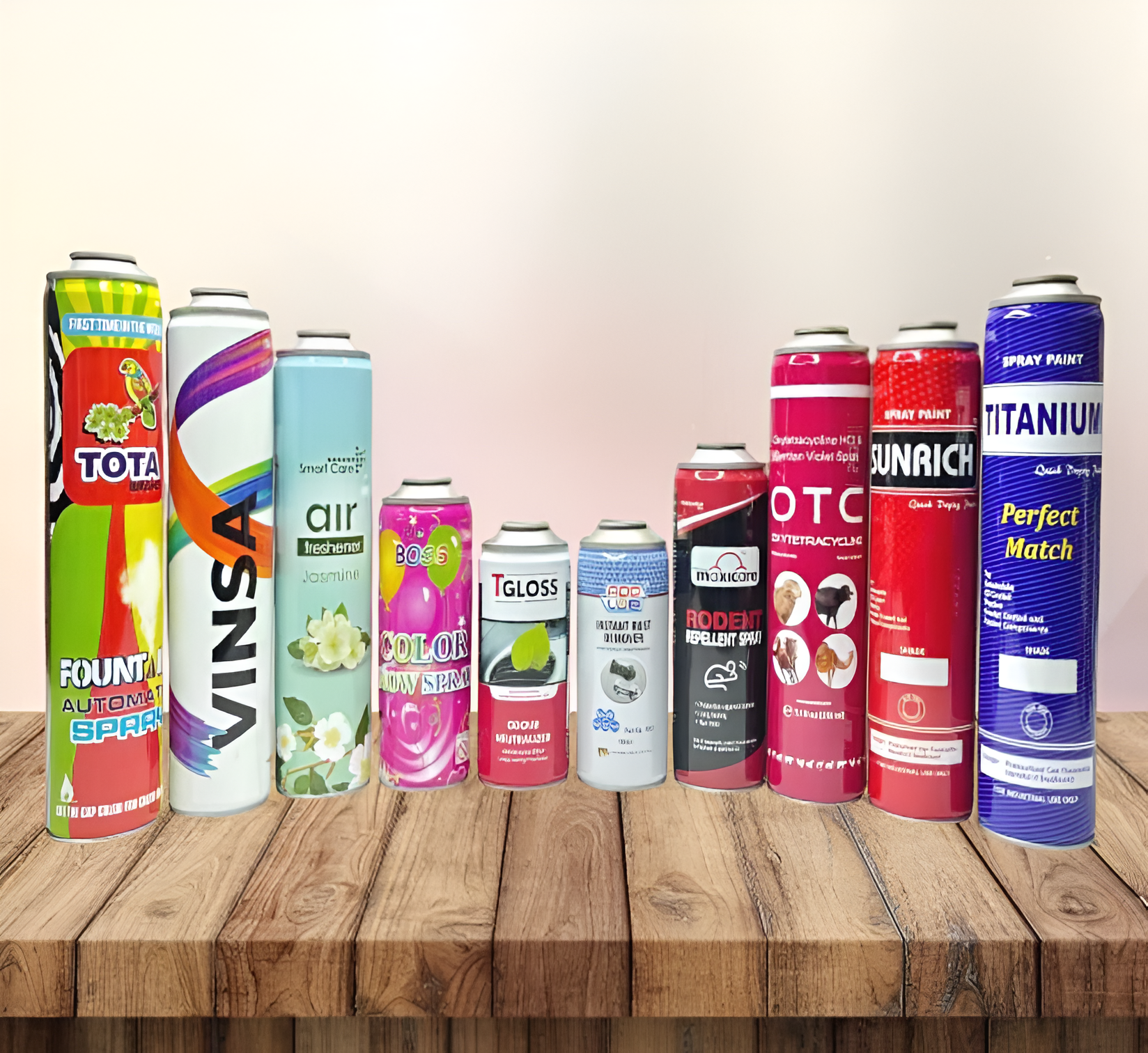 52mm Aerosol Cans